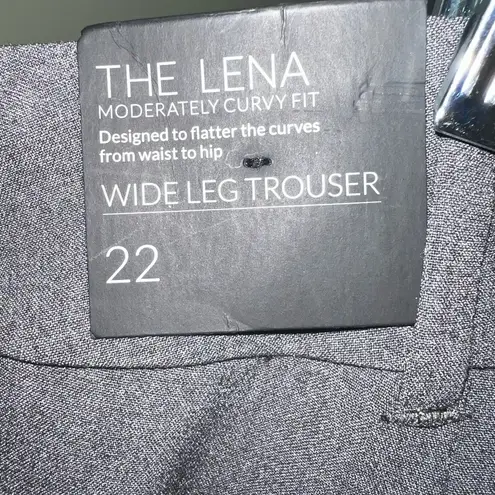 Lane Bryant  NWT The Lena Wide Leg Trouser 22 short