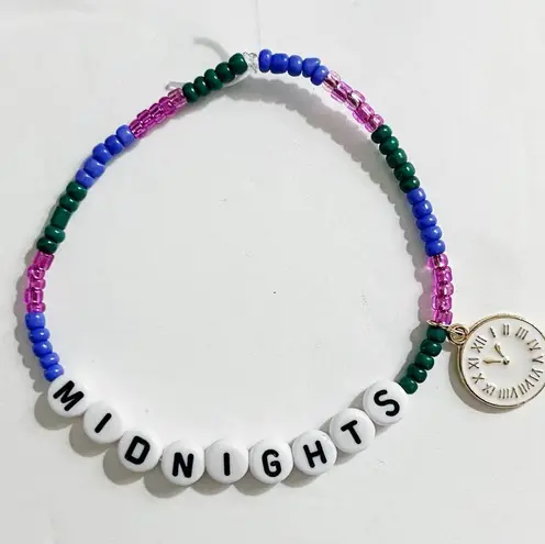Handmade Tour Friendship Bracelet Midnights w/ Charm