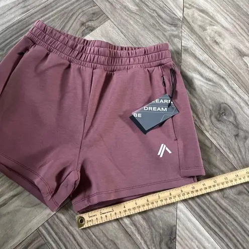 Alphalete NEW  Woman’s  ELMTS Relaxed Short - Mauve Size Medium