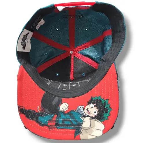 My Hero Academia Hat Deku Suit Up Snapback Hat Anime Hat Adjustable OSFM Used