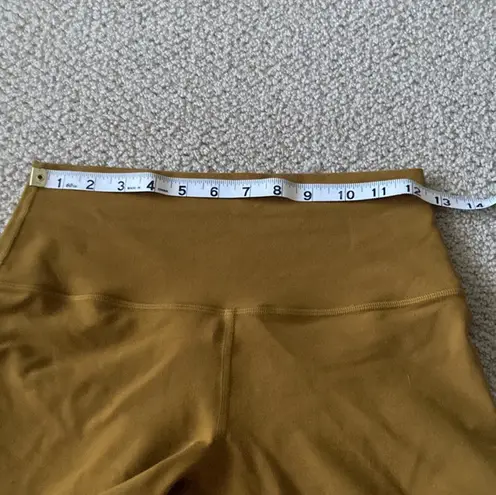 Lululemon  Align HR Short 8” Gold Spice Nulu Size 6 High Rise Biker Shorts GUC - Image 10