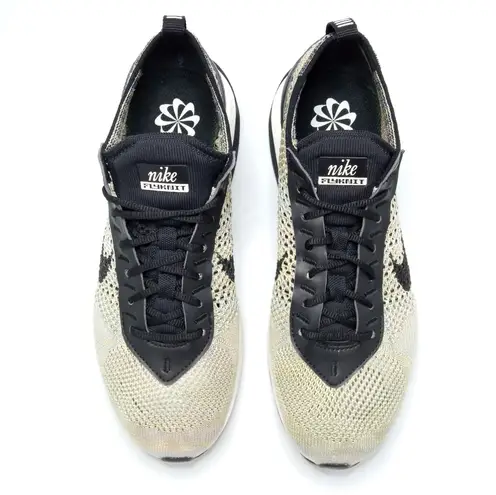 Nike  Flyknit Racer Women's Running Sneakers Shoes Size 8.5 Athletic Black