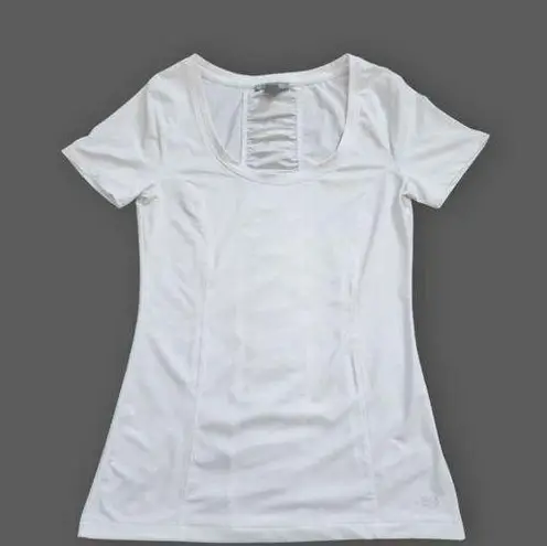 Forever 21 White S/S Athletic Top, Women's Small