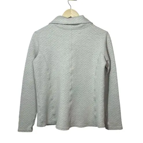 Kuhl Women’s Athena Quilted Cowl Neck Pullover in Ivory Size M