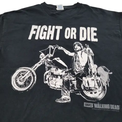 Delta Pro Weight 2013 The Walking Dead Shirt Size XL By Daryl Dixon Fight Or Die AMC Unisex T-shirt