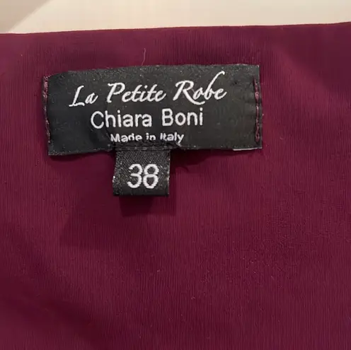 Chiara Boni Burgundy La Petite Robe By