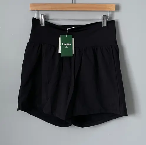 Halara Black High Waisted Softlyzero Airy Athletic Shorts Women's Size Large - Image 1