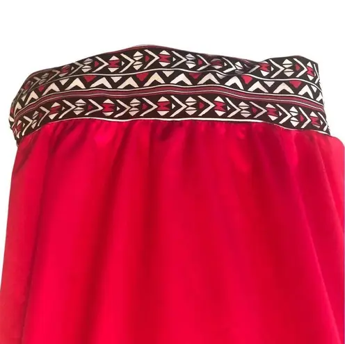 Swimsuit For All Swimsuits For All Pink Blouson Tankini Swim Top Sz 16 Shelf Bra Colorful Hem