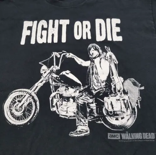 Delta Pro Weight 2013 The Walking Dead Shirt Size XL By Daryl Dixon Fight Or Die AMC Unisex T-shirt