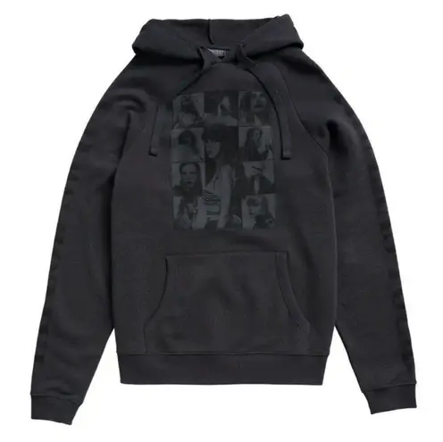 Taylor Swift NEW The Eras Tour Original US Dates Black Hoodie Logo Merch Size XL