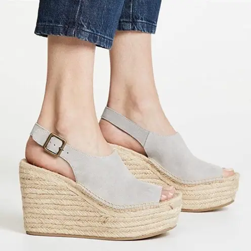 Anthropologie soludos sevilla espadrilles platform wedge