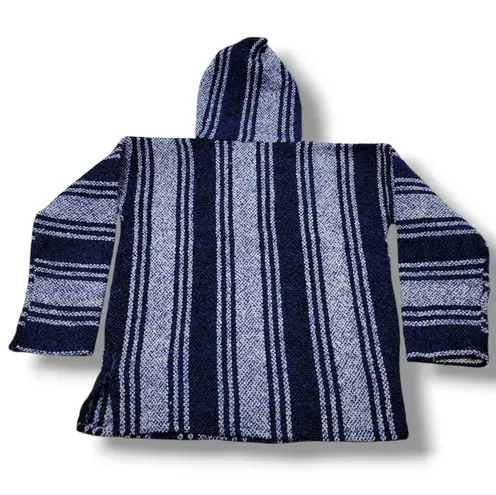 Baja Sweater Size Small Baja Hoodie Mexico Mexican Style Knit Sweatshirt W/ Flaw Multiple