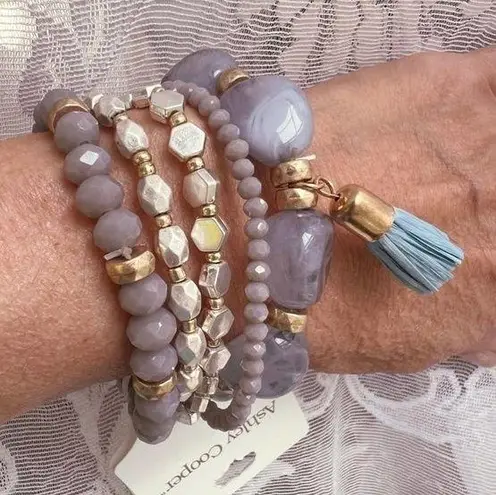 Ashley Cooper Stretch Bracelets set