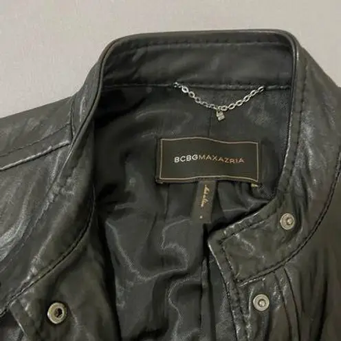 BCBGMAXAZRIA Leather Jacket