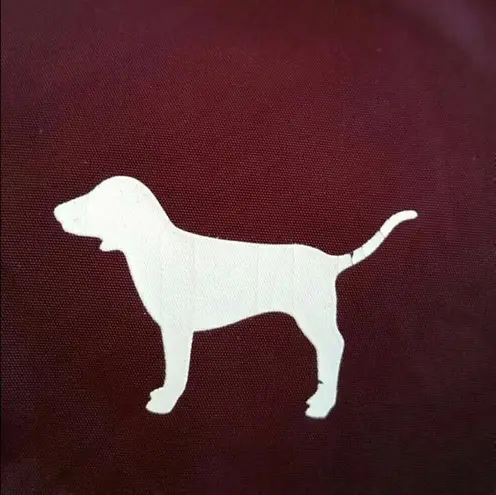 PINK - Victoria's Secret Burgundy Anorak windbreaker