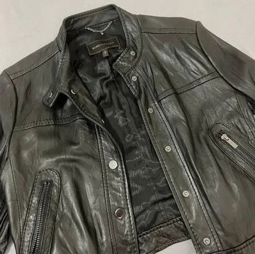 BCBGMAXAZRIA Leather Jacket