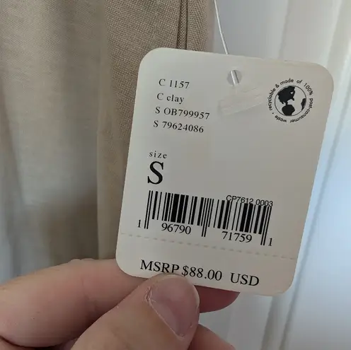 NWTS Free People Movement High Rise Echo Harem Leggings S/P Clay Tan Size undefined