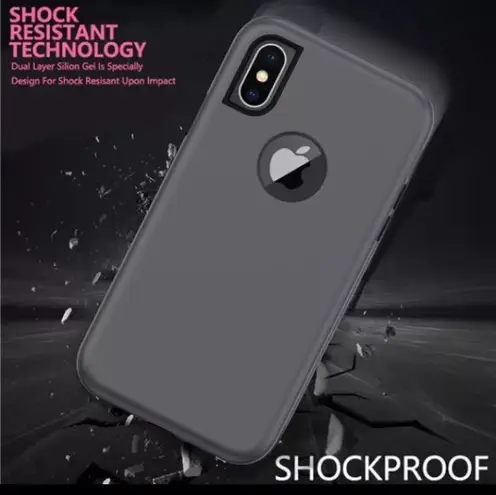 iPhone XS Max Dual Layer Armor Shock Defender Case