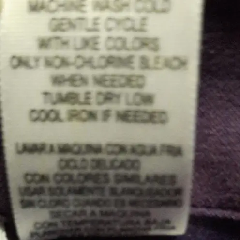 Jaclyn Smith Classic Purple Pants Size 10