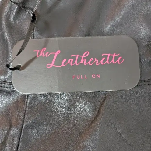 NWT 21 Saints Faux Leather Pull