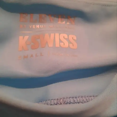 K-Swiss Eleven By Venus Williams Leggings Womens Small Ice Sky Blue Rollerskate