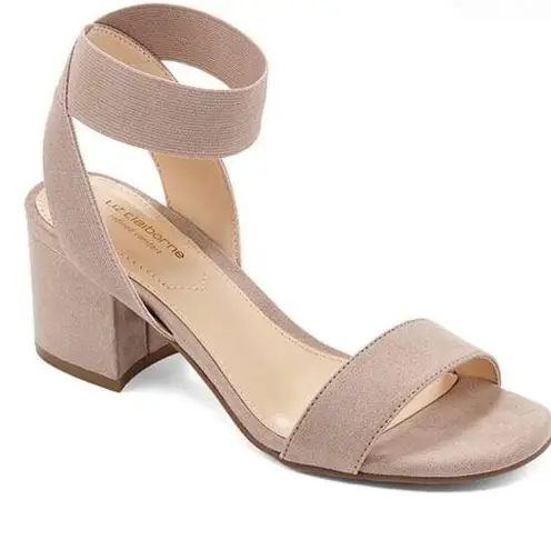 Liz Claiborne  Nude Heeled Sandals Size 6M B12B