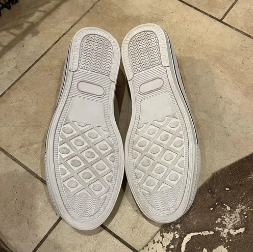 Pink Piggy Face Print Custom Low Top Tennis Shoes Sneakers W8 M9 Size 8