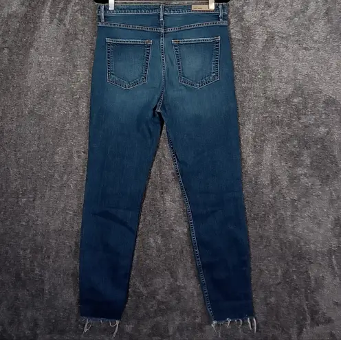 GRLFRND Kendal Distressed n Raw Hem women jeans color fox fire size 32