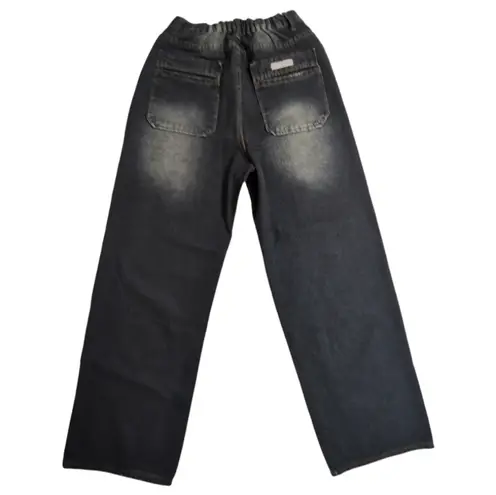 Dark Wash Vintage Baggy Boyfriend Jeans Another Chill Y2K Streetwear Skater Sz 8 Blue