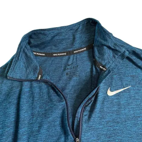 Nike  Element Running Shirt Long Sleeve 1/2 Zip Thumb Holes Womens Size XS