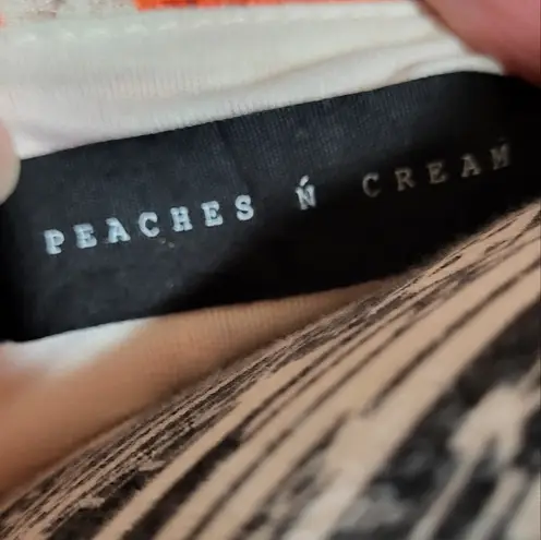 *5/$25 Sale* Peaches N Cream fit and flare dress Orange