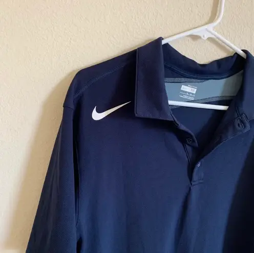 Nike FitDry Dark blue Vintage Polo size M