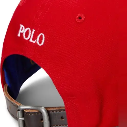 Ralph Lauren New  Hat Red NWT