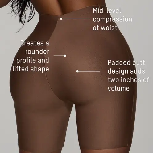 SKIMS NWT Body Butt Enhancing Padded Shorts