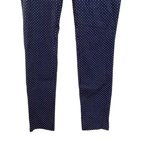 Tommy Hilfiger  Polka Dot Leggings Navy Blue and White Women’s Size 6 New