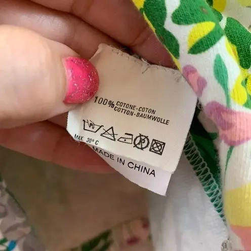 Le Tricot Longhin Floral Green Funky Blazer Size L