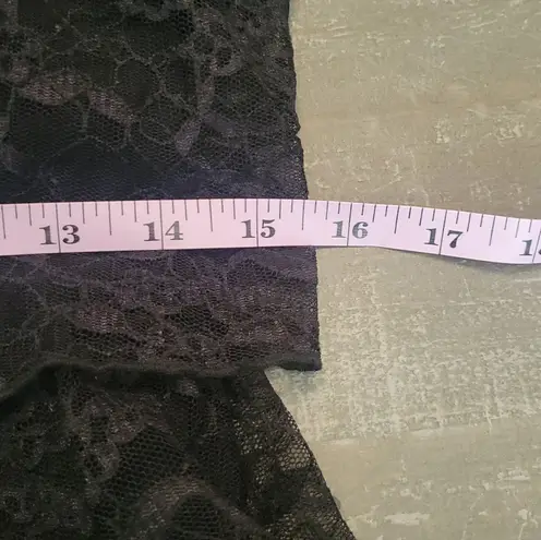 Cacique Country Black Lace Babydoll Chemise Lingerie Women’s 18/20