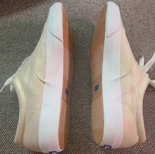 Keds Metallic  Anchor Gold Shoes Size 10