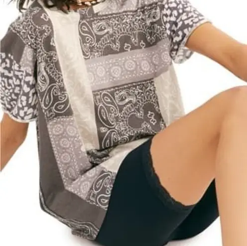 Free People  | Printed Clarity T-Shirt | Small