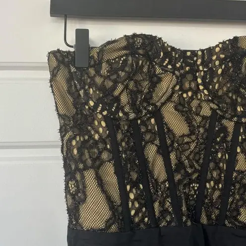 NBD NEW  Tinka Bodysuit Strapless Lace