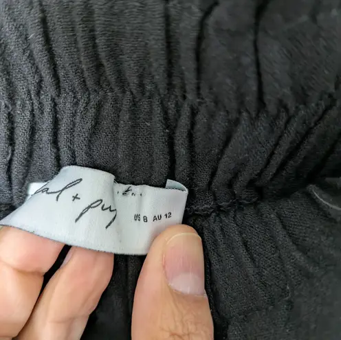 Petal and Pup Hawthorne Pant - Black Sz 8