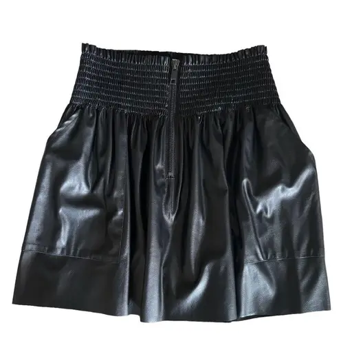 Ramy Brook NWOT Faux Leather Mini Skirt