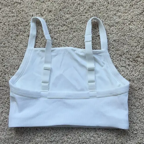 Aerie White Sports Bra