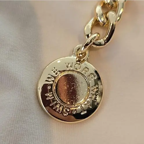 We Wore What NWT! WeWoreWhatDanielle Belted One-Piece Swimsuit