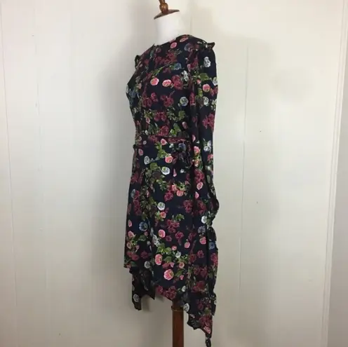 Walter Baker Long Sleeve Floral Andrea Dress