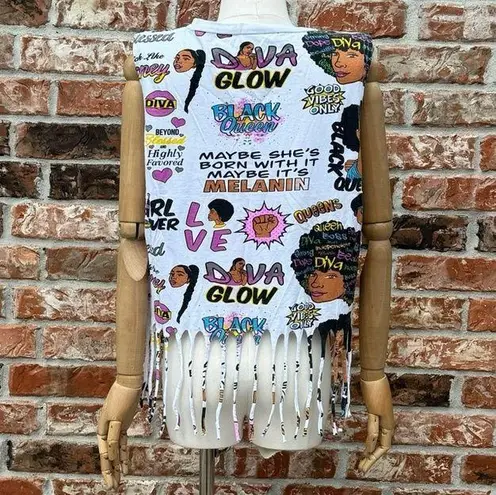 On Fire Melanin love tee! / M / Excellent condition