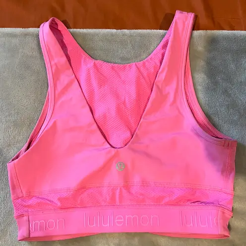 Lululemon Pink Halter Workout Tank