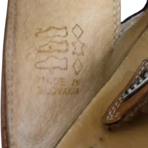 Fidelio Hallux Fabia Slide Sandals GUC Size $189 42 US 11 S3352 Brown