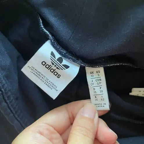 Adidas  Womens Originals RETRO LUXURY LEGGINGS Legend Ink / Collegiate Green Sz S