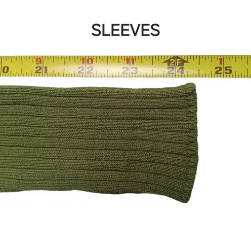 Twiin Princess Polly Green Crop Sweater Size XXS New NWT